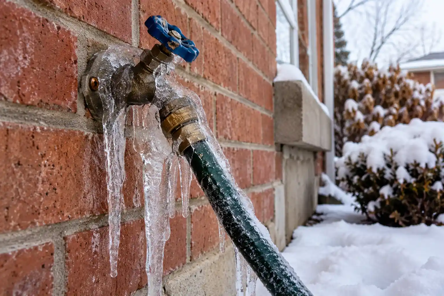 Frost-free hose bib installed in Springdale
